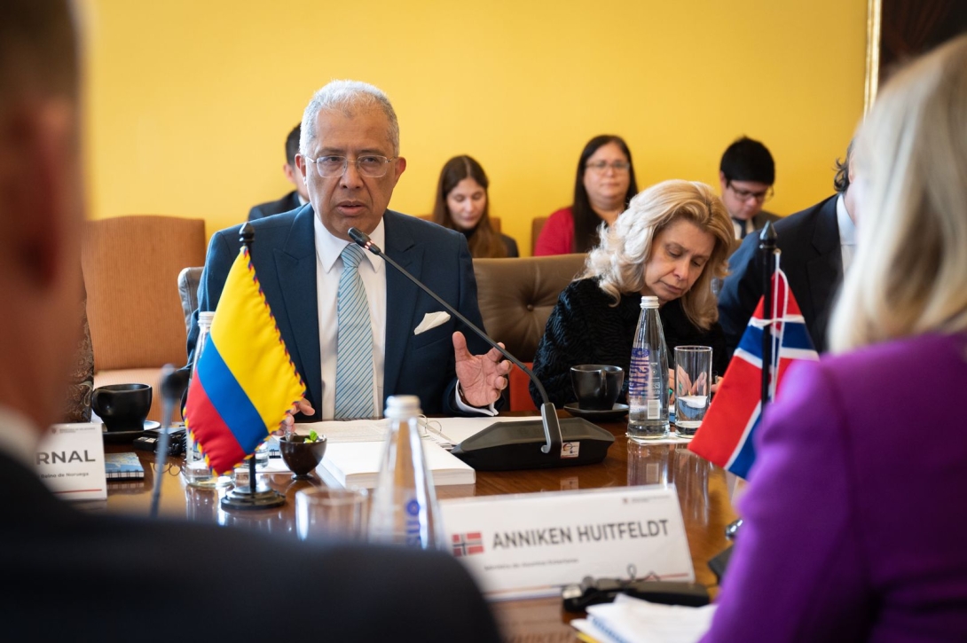 Colombia y Noruega fortalecen agenda bilateral en asuntos de construcción de paz y protección ambiental