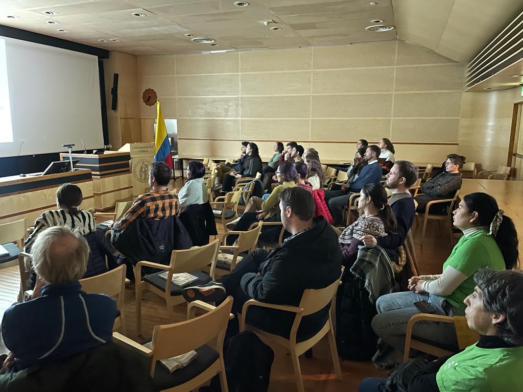 La serranía de Chiribiquete en la Universidad de Oslo