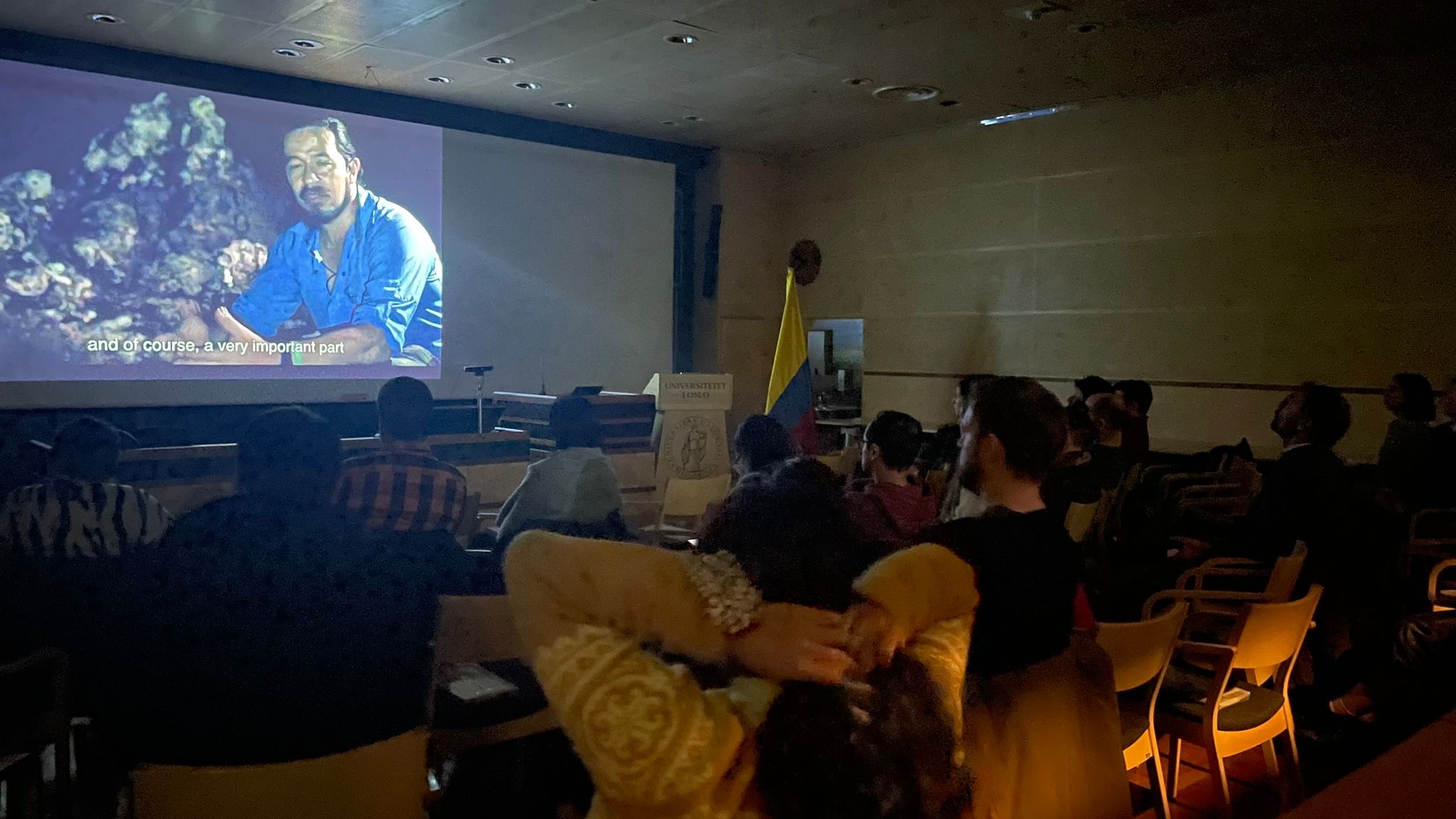 La serranía de Chiribiquete en la Universidad de Oslo