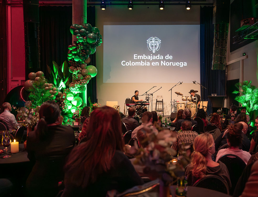 Colombia llevó el ritmo de la salsa y el realismo mágico a Oslo en un evento de Diplomacia Cultural