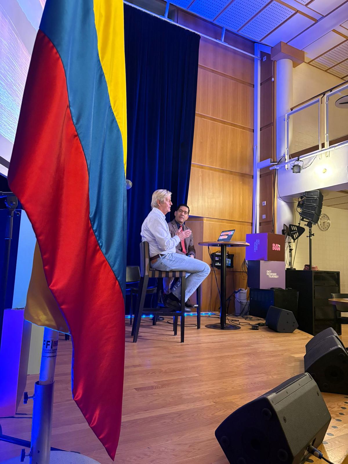 El turismo y la cultura colombiana brillaron en una noche memorable en el Den Norske Teatret