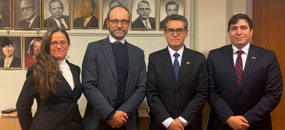 Colombia y Noruega fortalecen su relación bilateral en el marco de los 90 años de vínculos diplomáticos