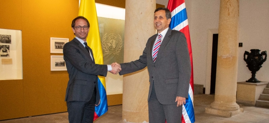 Colombia y Noruega afianzan relación bilateral con reunión de consultas políticas