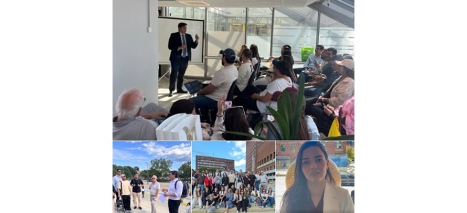 Embajada de Colombia en Noruega recibió a la Universidad EAFIT en el marco de su International Academic Immersive Experience