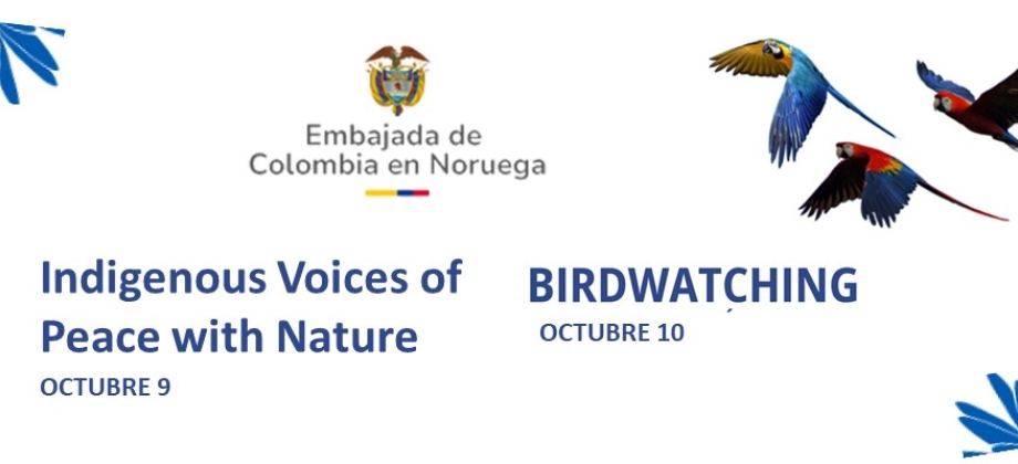 Embajada de Colombia en Noruega invita a los eventos sobre la COP16 que realizarán en este mes